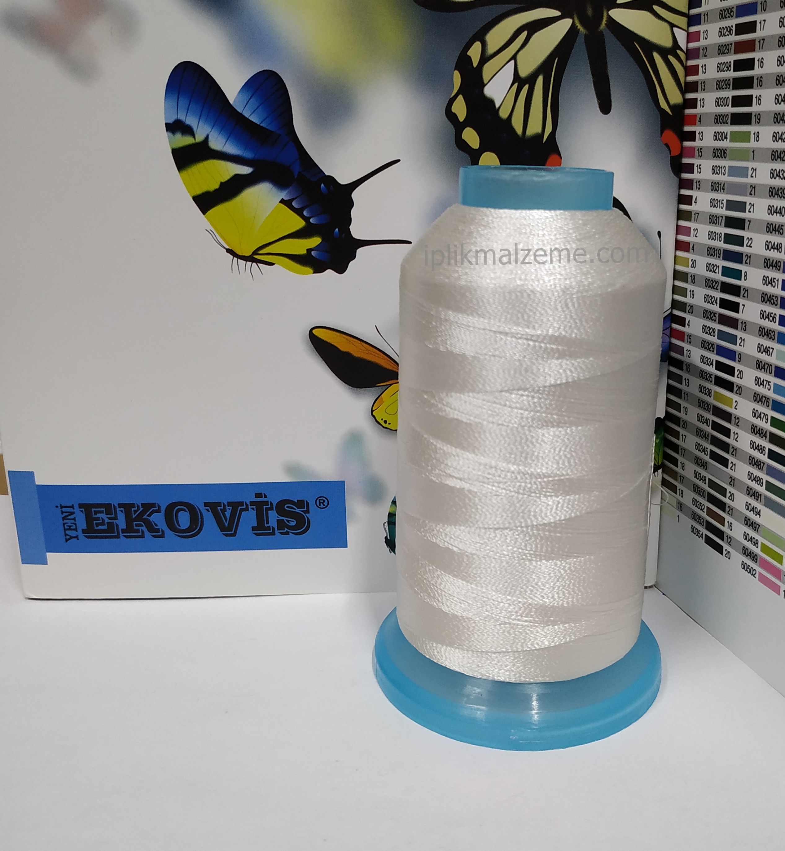 Ekovis 30 No Nakış İpliği 2500 mt Beyaz